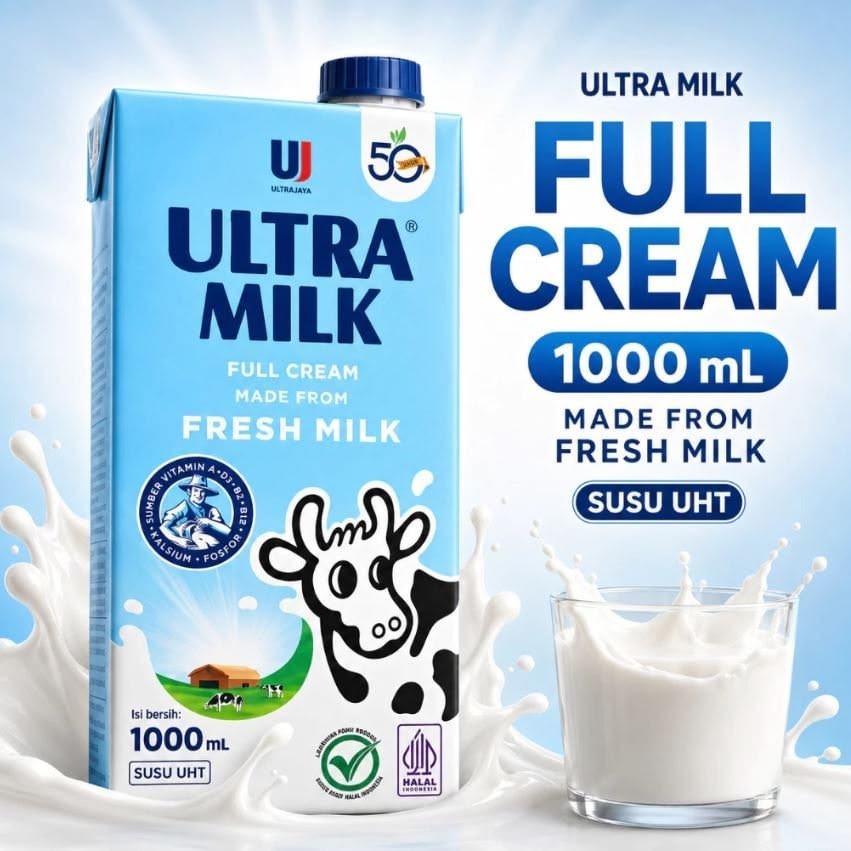 Ultra Milk Susu UHT Full Cream